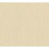 Beige Vliestapete mit Leinenstruktur