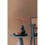 Braune Tapete an der Wand
