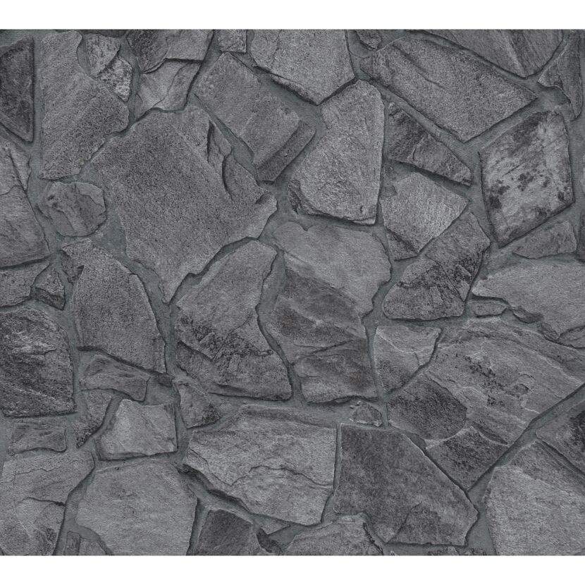Graue Steinwand