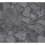 Vliestapete 'Elements 2' 3D Steinmauer grau/schwarz 0,53 x 10,05 m