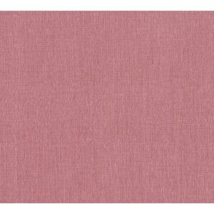 Vliestapete 'Stories of Life' Textil Uni rot 0,53 x 10,05 m