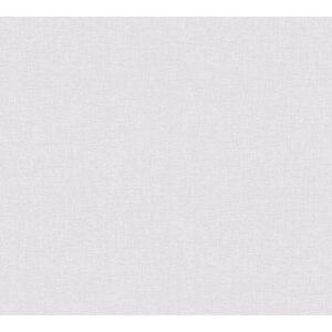 Vliestapete 'Stories of Life' Uni Textilstruktur flieder 0,53 x 10,05 m
