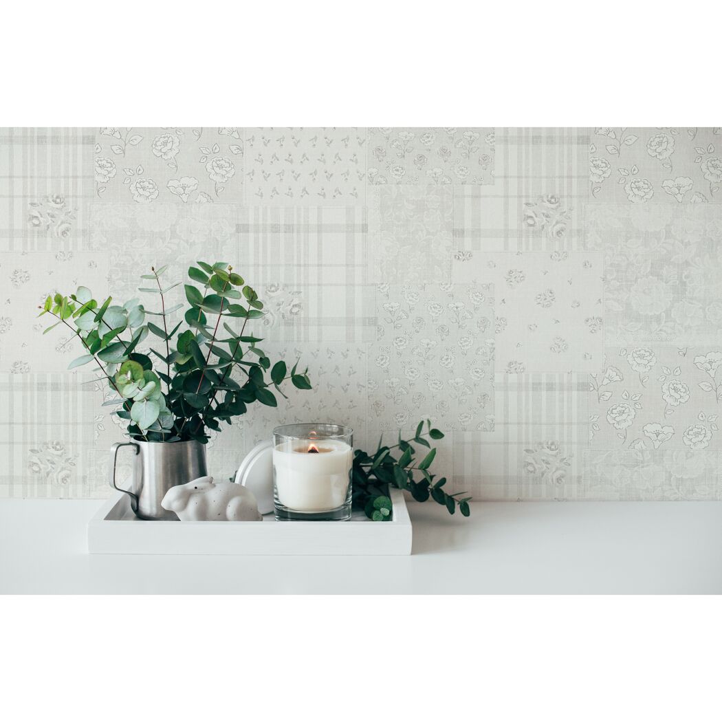 Tapete mit Blumenmuster