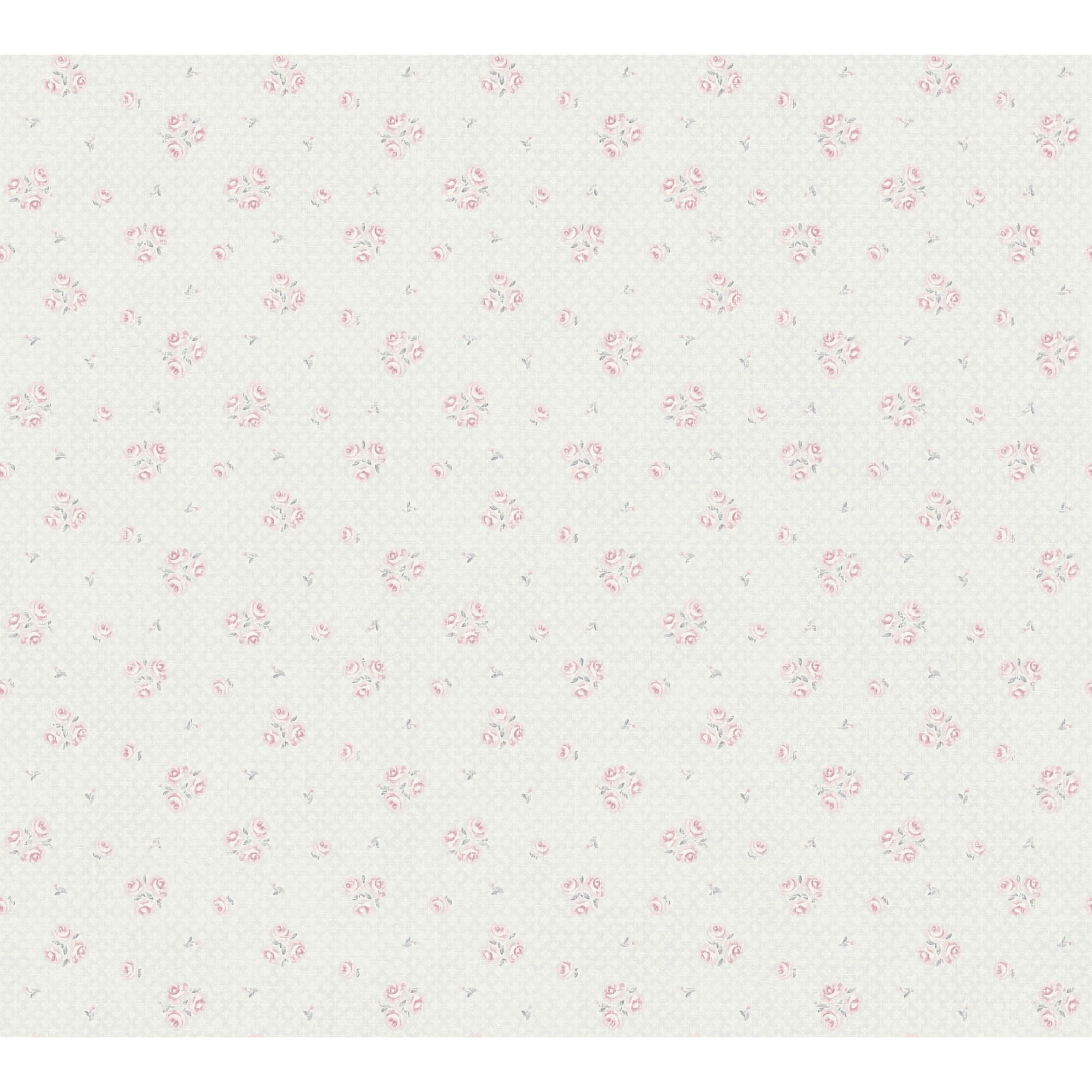 Helles Muster mit kleinen Rosen