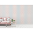 Vliestapete 'Maison Charme' florale Streifen blau/rosa 0,53 x 10,05 m