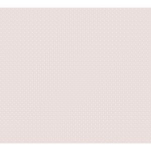 Vliestapete 'Maison Charme' Pünktchen rosa/weiß 0,53 x 10,05 m
