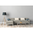 Vliestapete 'Maison Charme' Karos Landhausstil blau/grau 0,53 x 10,05 m
