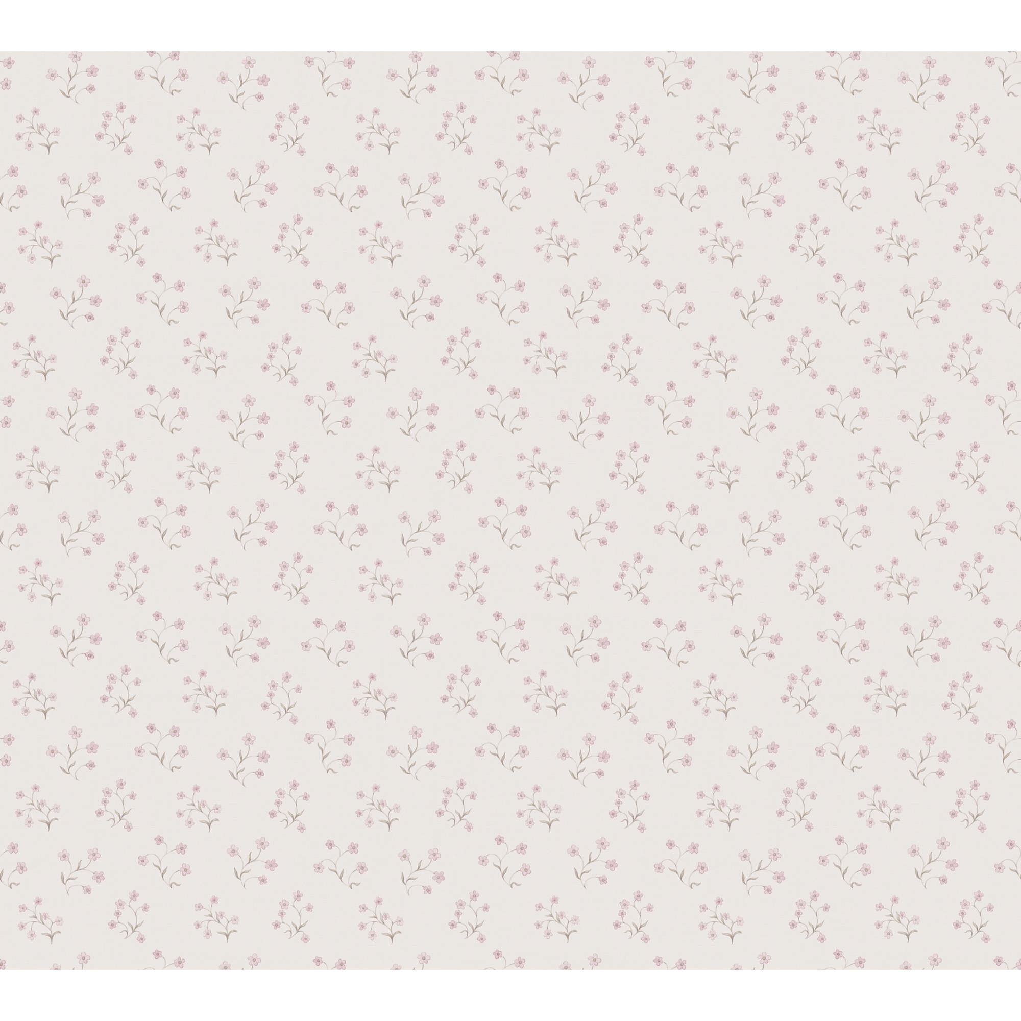 Vliestapete 'Maison Charme' kleine Landhausblumen creme/rosa 10,05 x 0,53 m + product picture