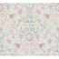 Vliestapete 'Maison Charme' opulentes Blumenmuster blau/rosa 0,53 x 10,05 m