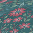 Vliestapete 'Maison Charme' opulentes Blumenmuster grün/rosa 0,53 x 10,05 m