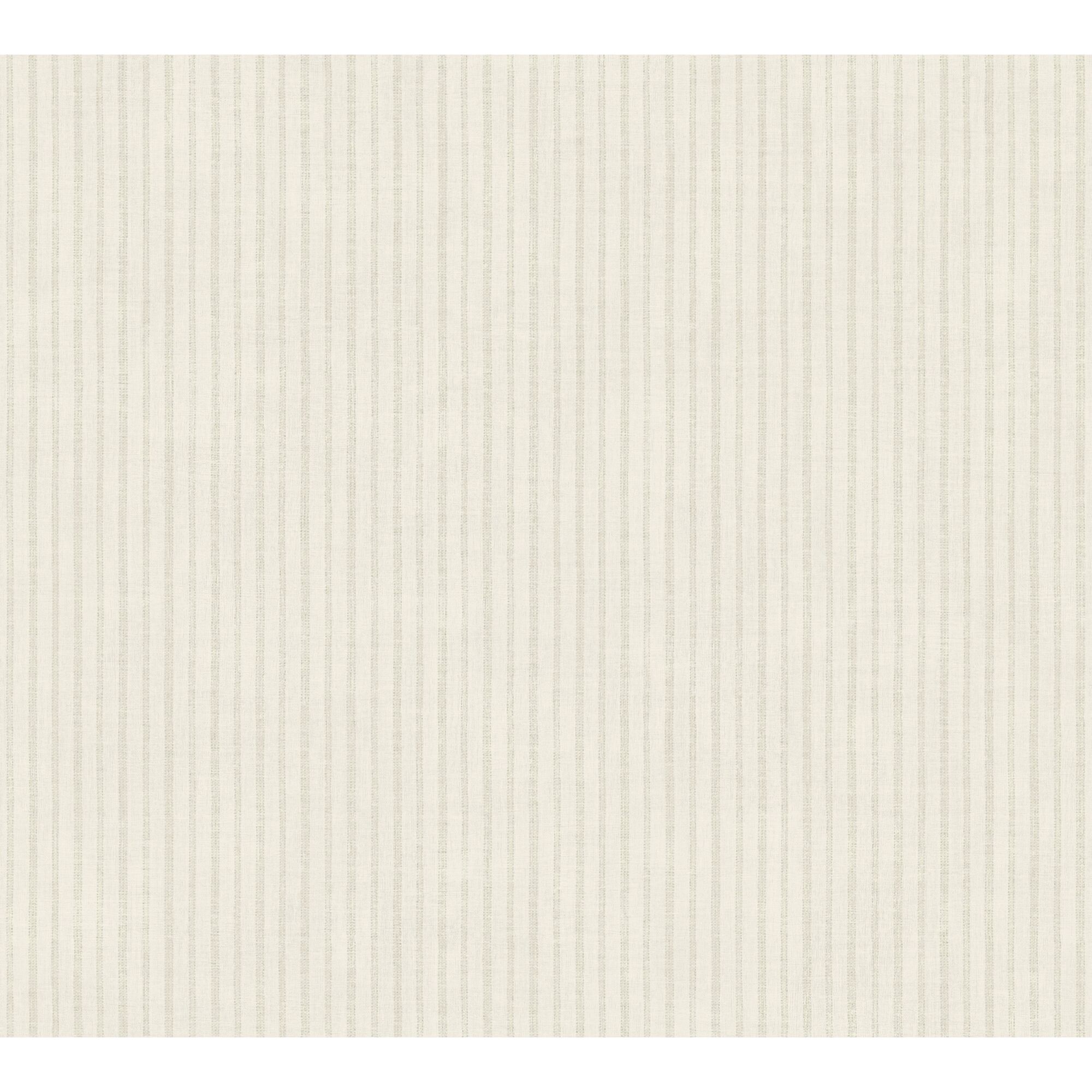 Beige Vliestapete mit Streifenmuster