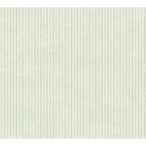 Vliestapete 'Maison Charme' feine Streifen grün 0,53 x 10,05 m