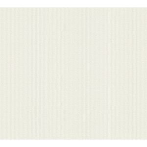Vliestapete 'Casual Living' Streifenstruktur creme/weiß 0,53 x 10,05 m