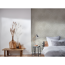 Schlafzimmer mit Palmentapete