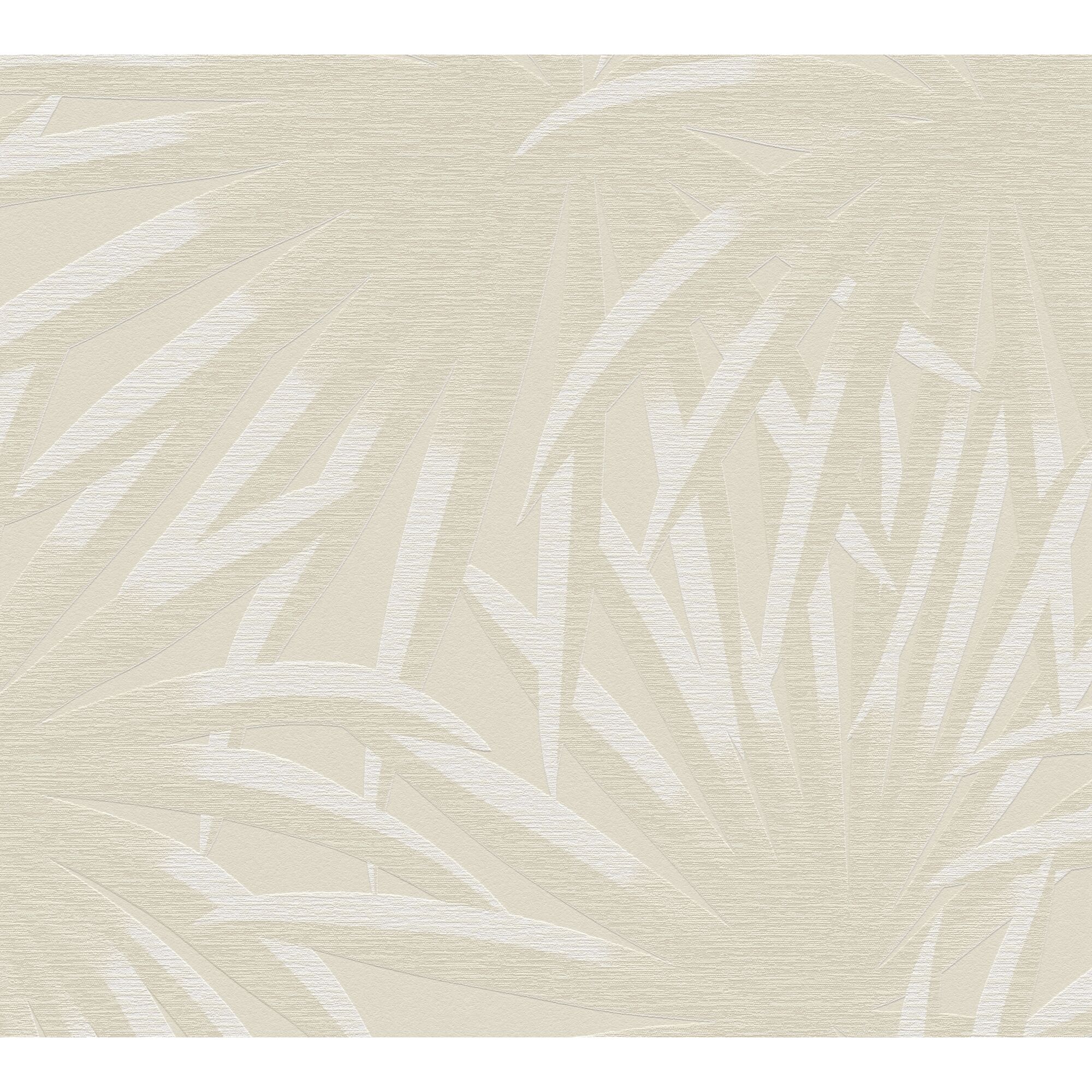 Helles Muster mit Palmblättern