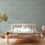 Vliestapete 'Casual Living' Palmenblätter blau/grau 0,53 x 10,05 m