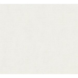 Vliestapete 'Casual Living' Uni weiß/grau 0,53 x 10,05 m