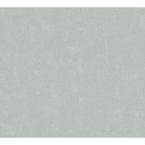 Vliestapete 'Casual Living' Uni blau/grün/mint 0,53 x 10,05 m
