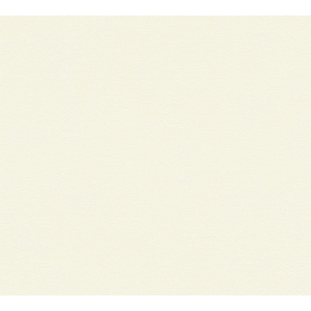 Glatte beige Vliestapete