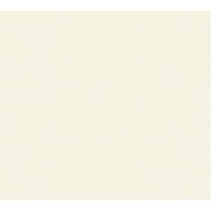 Vliestapete 'Casual Living' Uni leichte Struktur weiß 0,53 x 10,05 m