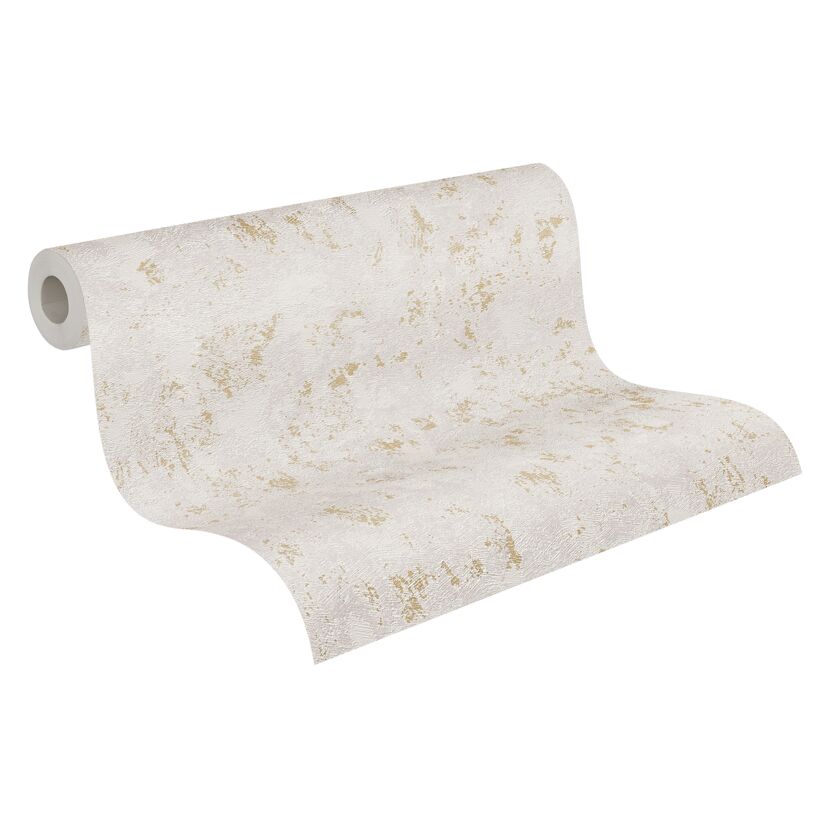 Rolle Tapete mit goldener Textur