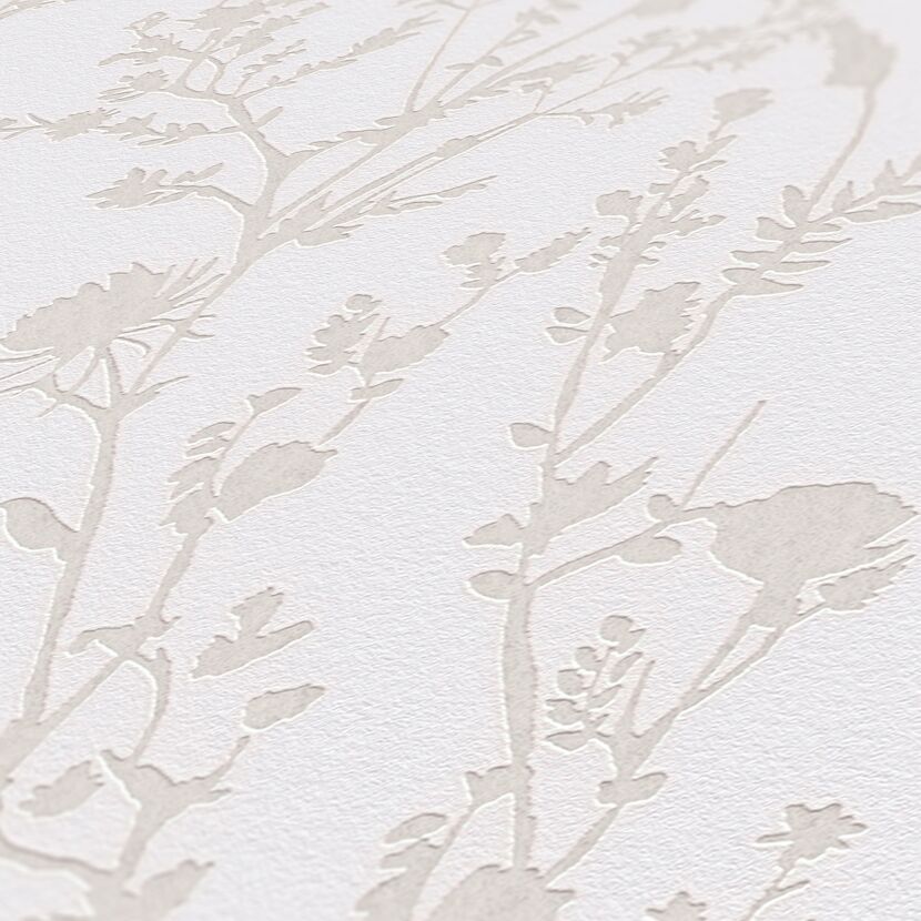 Blumenmuster auf Vliestapete