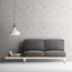 Vliestapete 'Casual Living' Blümchen weiß/rosa 0,53 x 10,05 m