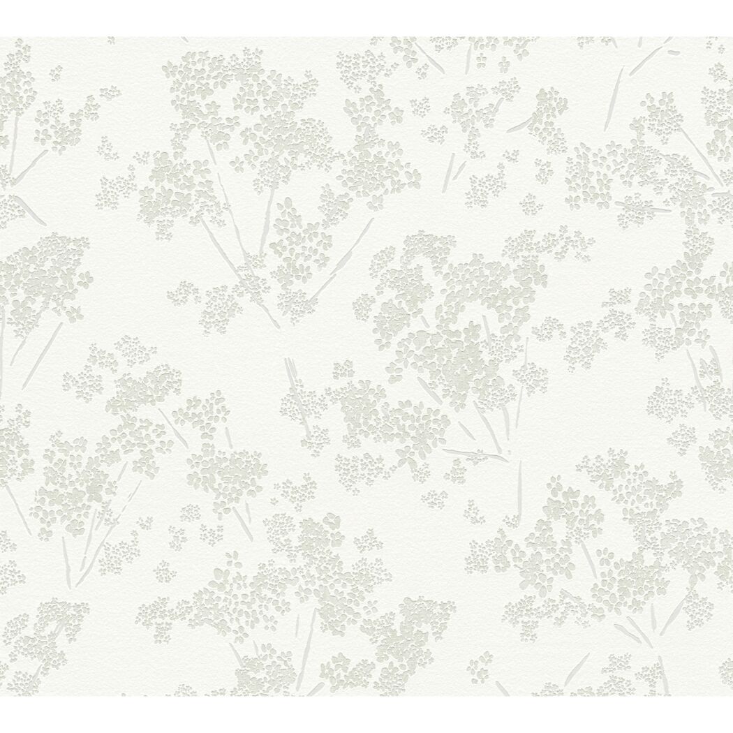 Blumenmuster auf Vliestapete