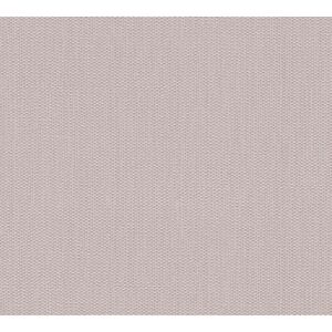 Vliestapete 'Casual Living' Gewebeoptik glänzend rosa 0,53 x 10,05 m