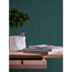 Vliestapete 'Casual Living' Gewebeoptik glänzend grün 0,53 x 10,05 m