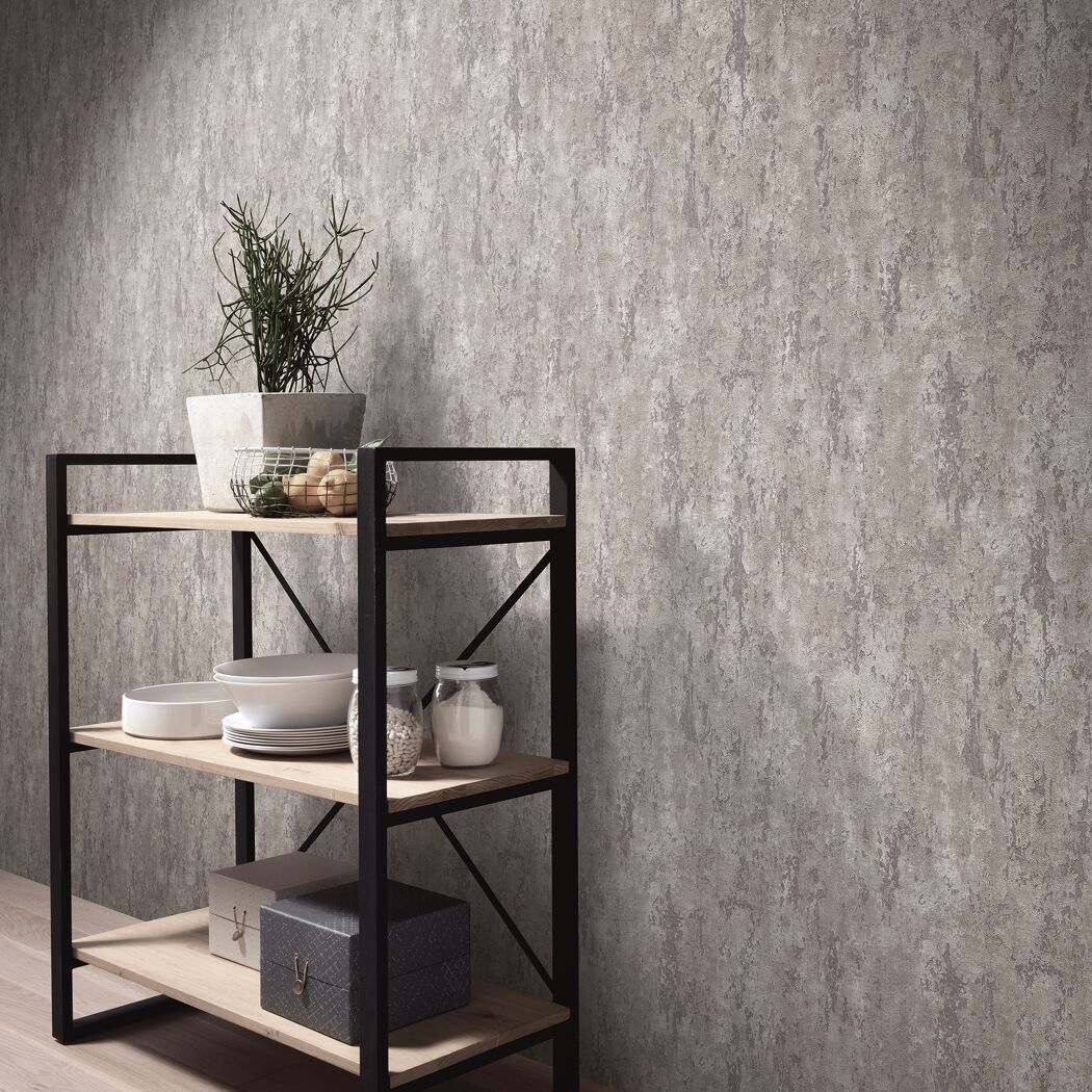 Vliestapete Guido Maria Kretschmer '10375-38 Fashion for walls' Stein taupe 0,53 x 10,05 m