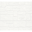 Papiertapete 'Elements' Steinoptik weiß 0,53 x 10,05 m