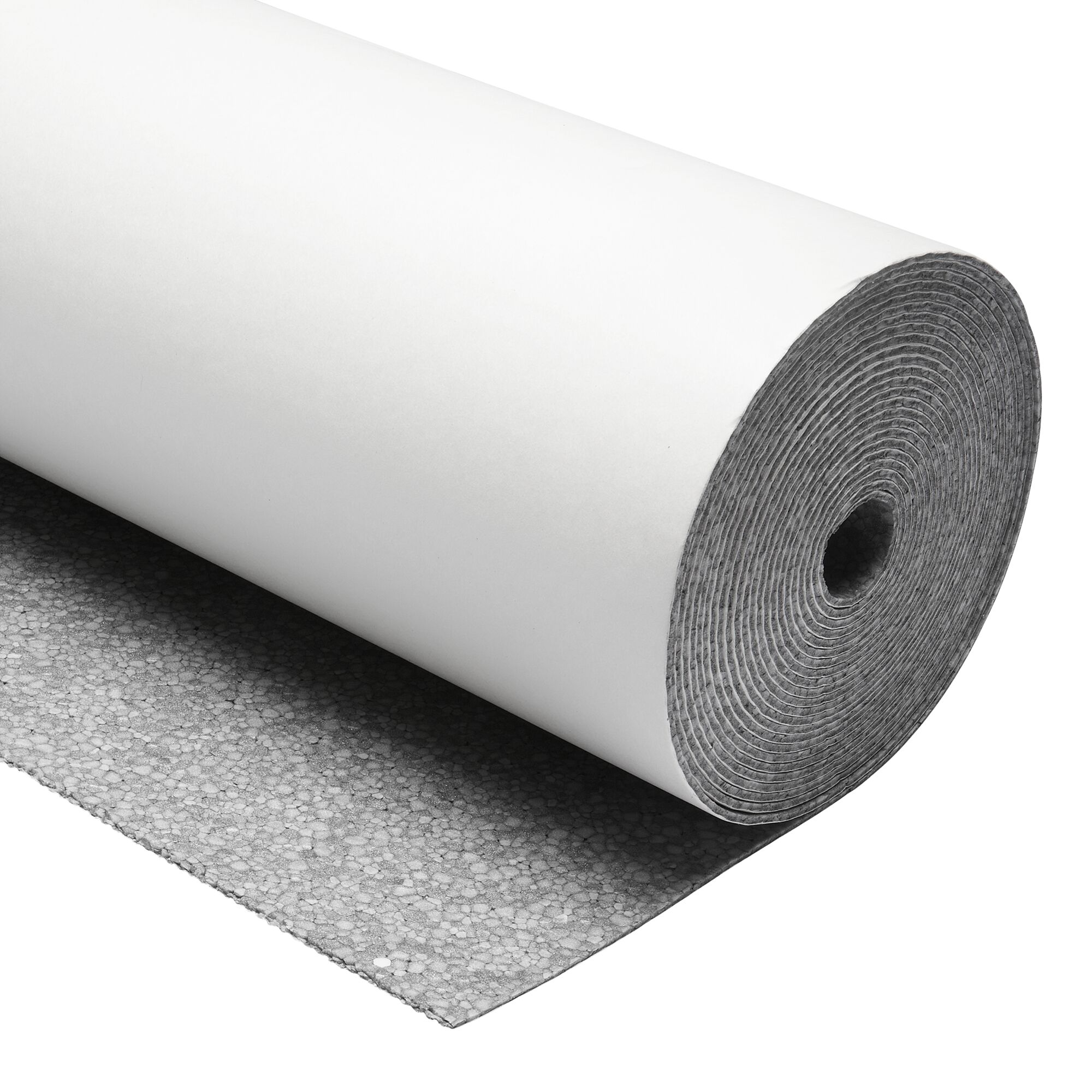 Rolle graue Dämmtapete
