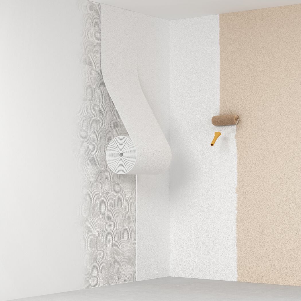 Dämmtapete raufaserkaschiert 750 x 50 x 0,4 cm