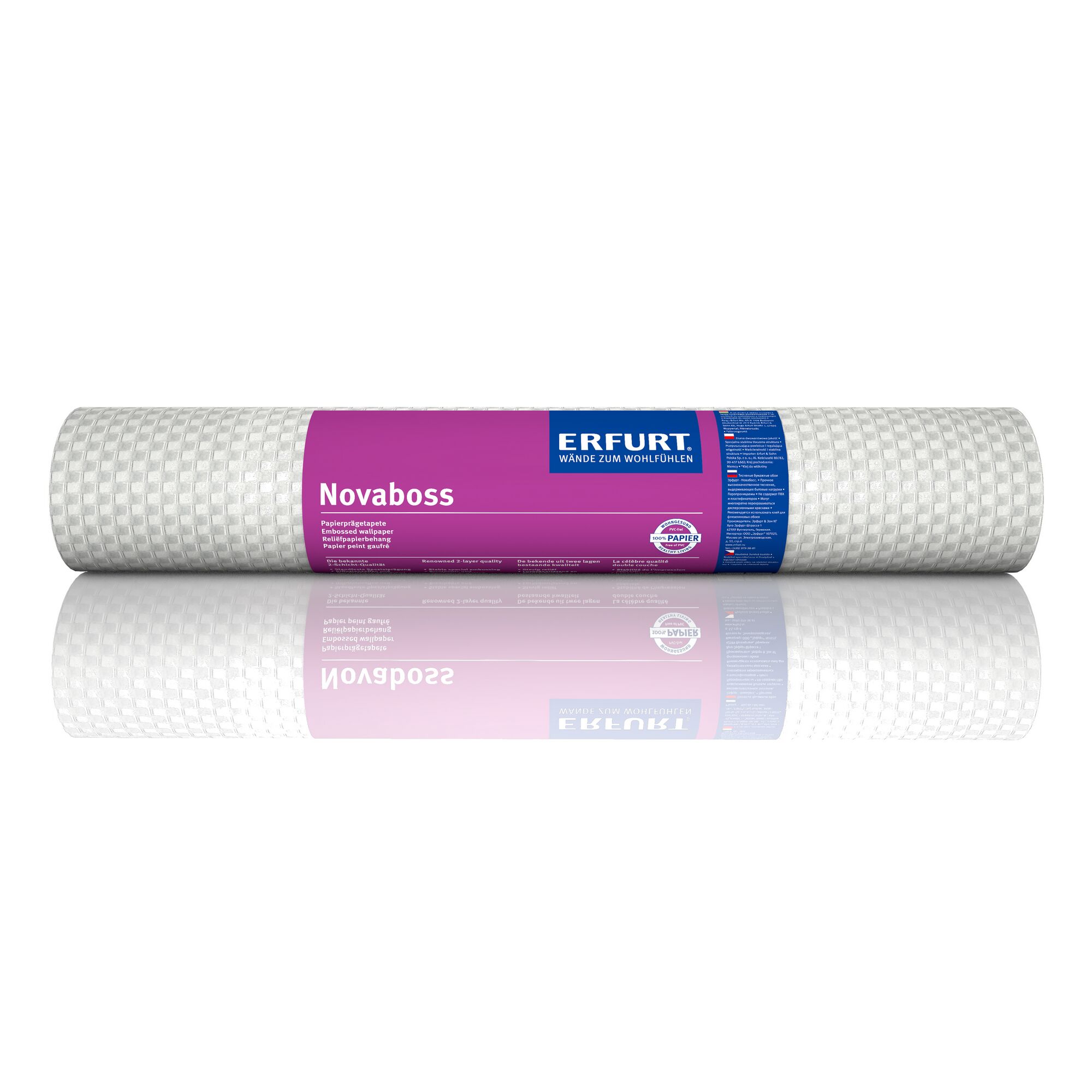 Rolle Prägetapete Novaboss von Erfurt