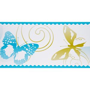 SK-Borte "Schmetterlinge" blau/grün 10,6 cm