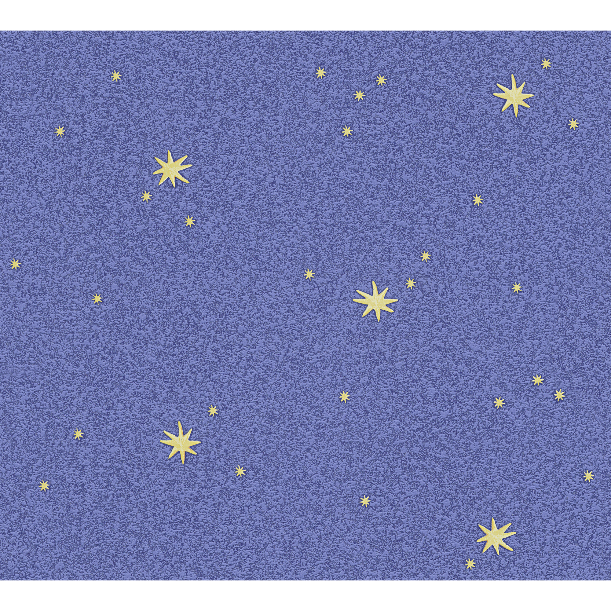Papiertapete 'Il Decoro' Sterne blau 0,53 x 10,05 m