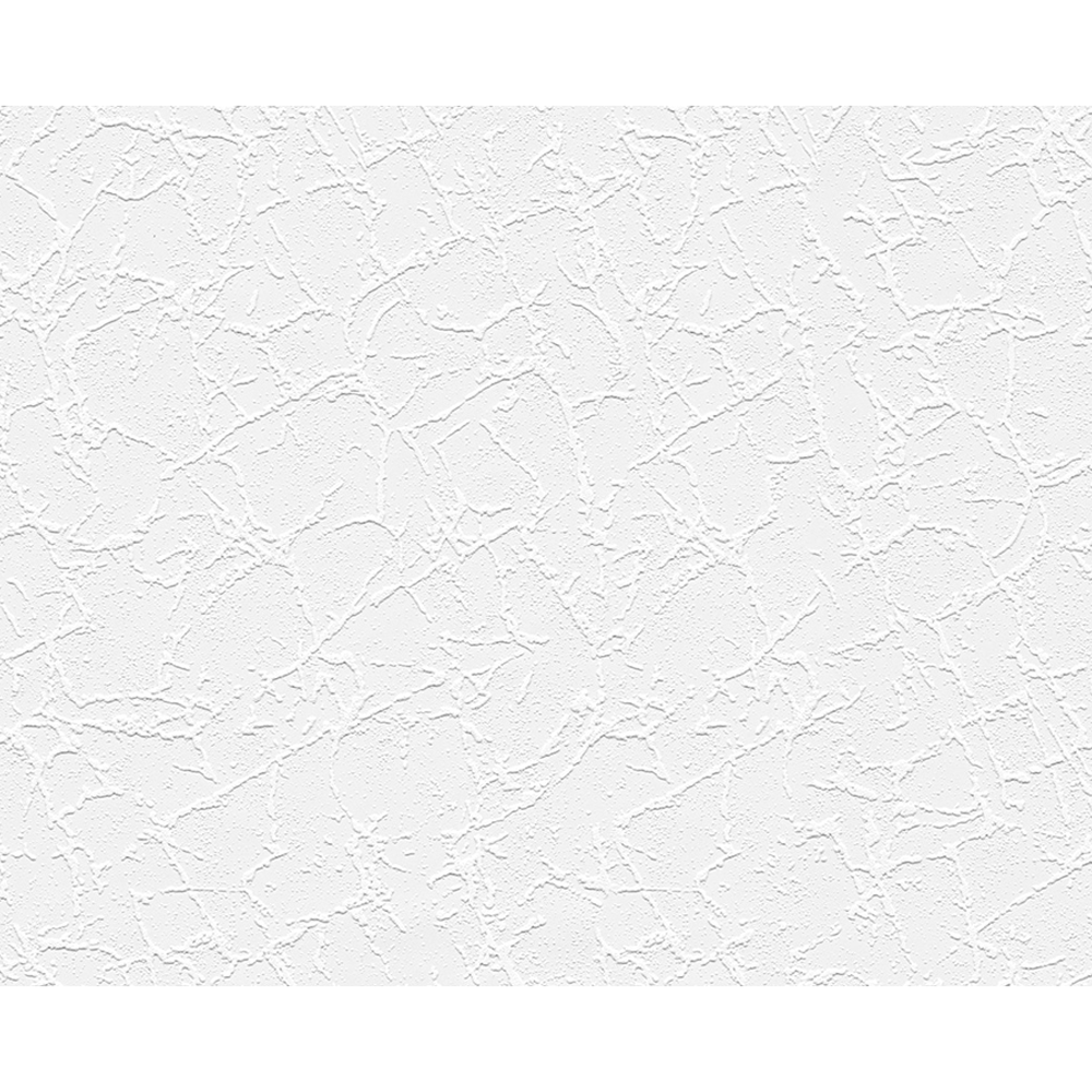 Papiertapete "Einzelblatt 2005" Struktur Uni weiß 10,05 x 0,53 m + product picture