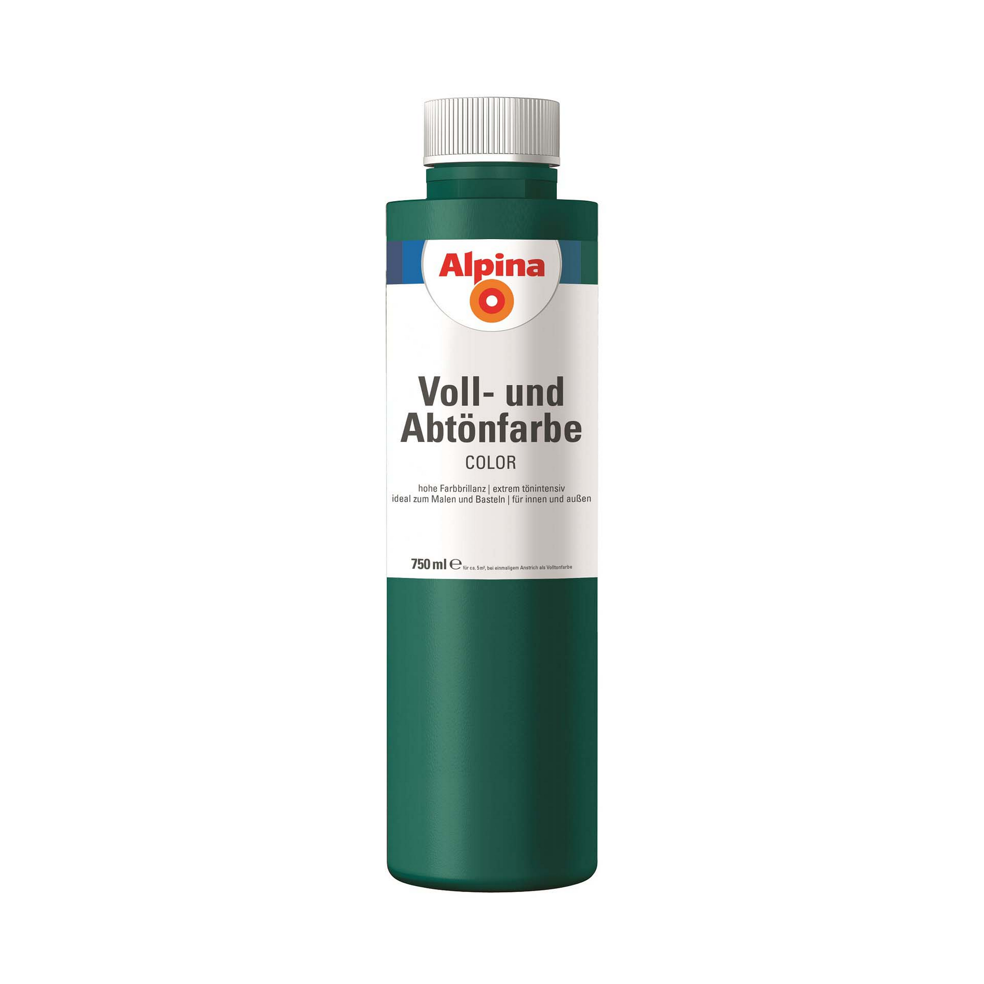Voll- und Abtönfarbe 'Deep Green' dunkelgrün 750 ml + product picture
