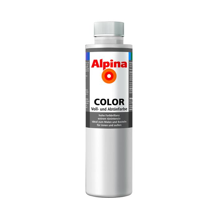 Alpina Voll und Abtönfarbe 'Snow White' weiß 750 ml
