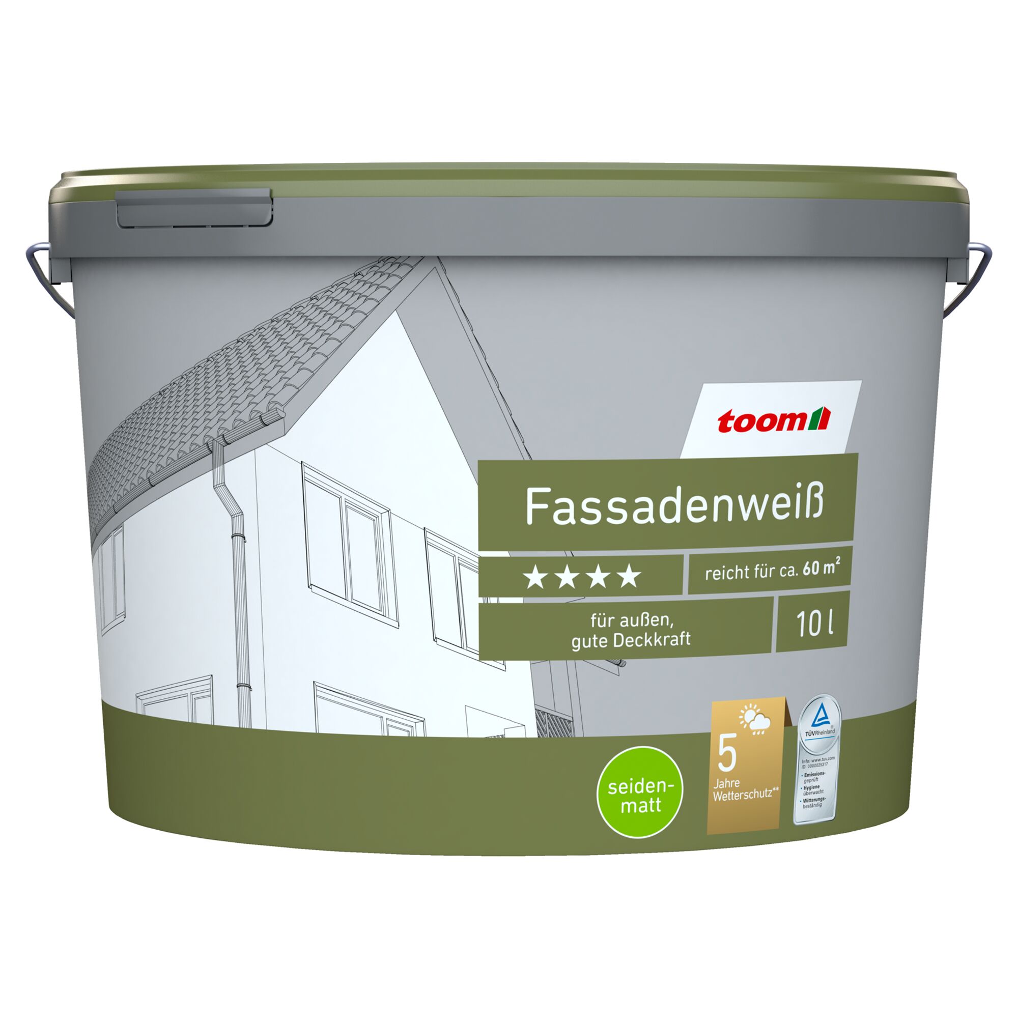10 l Fassadenweiß von toom