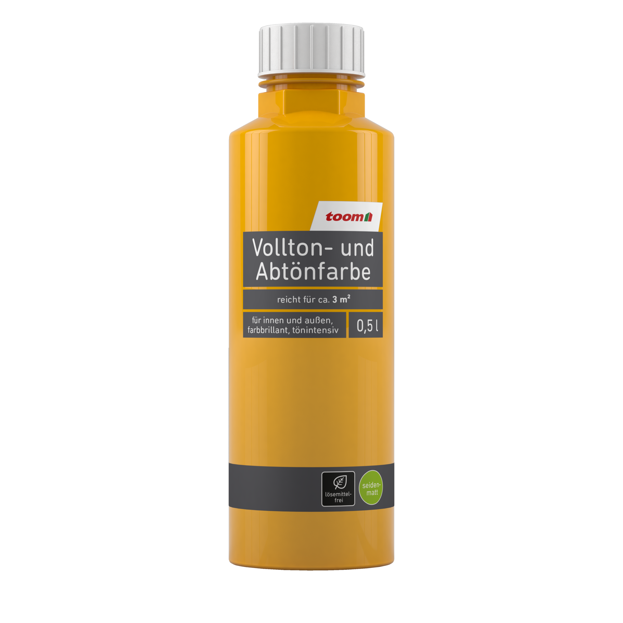 Voll- und Abtönfarbe goldgelb 500 ml + product picture