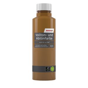 Vollton- und Abtönfarbe braunbeige seidenmatt 500 ml