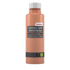 Vollton- und Abtönfarbe terracotta seidenmatt 500 ml