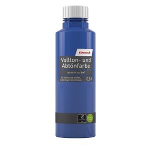 Vollton- und Abtönfarbe königsblau seidenmatt 500 ml