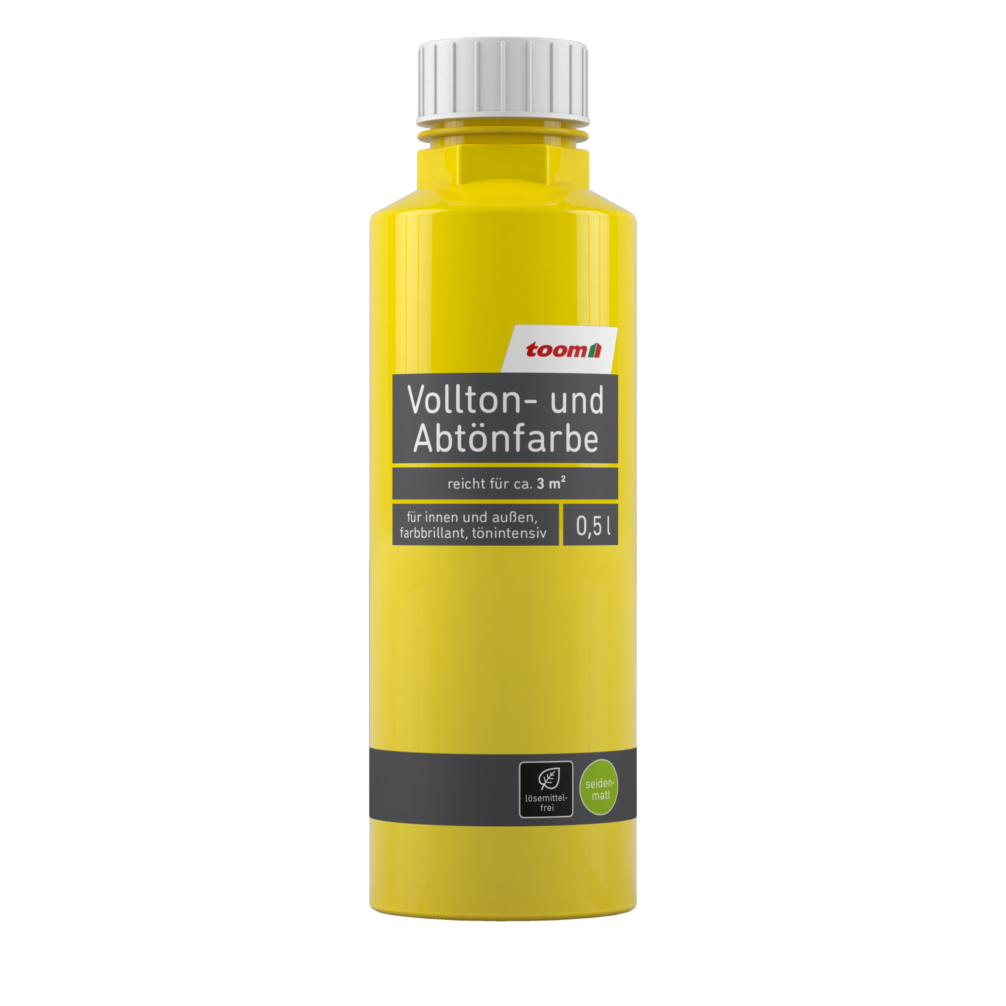 Voll- und Abtönfarbe gelb 500 ml + product picture
