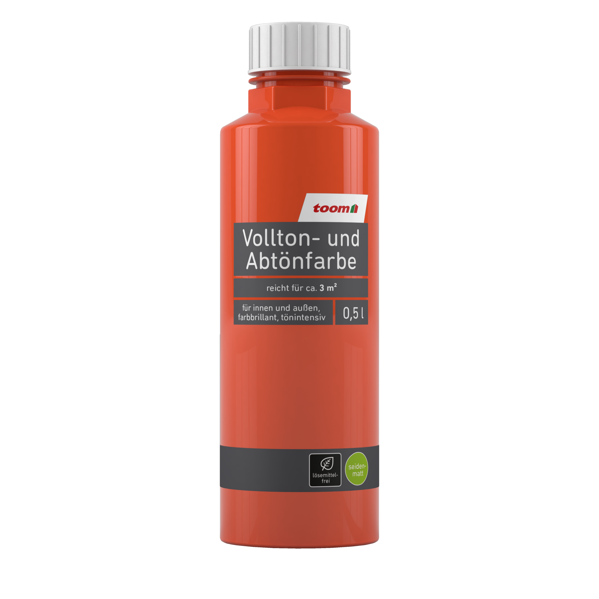 Voll- und Abtönfarbe orange 500 ml + product picture