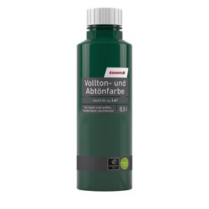 Vollton- und Abtönfarbe grün seidenmatt 500 ml