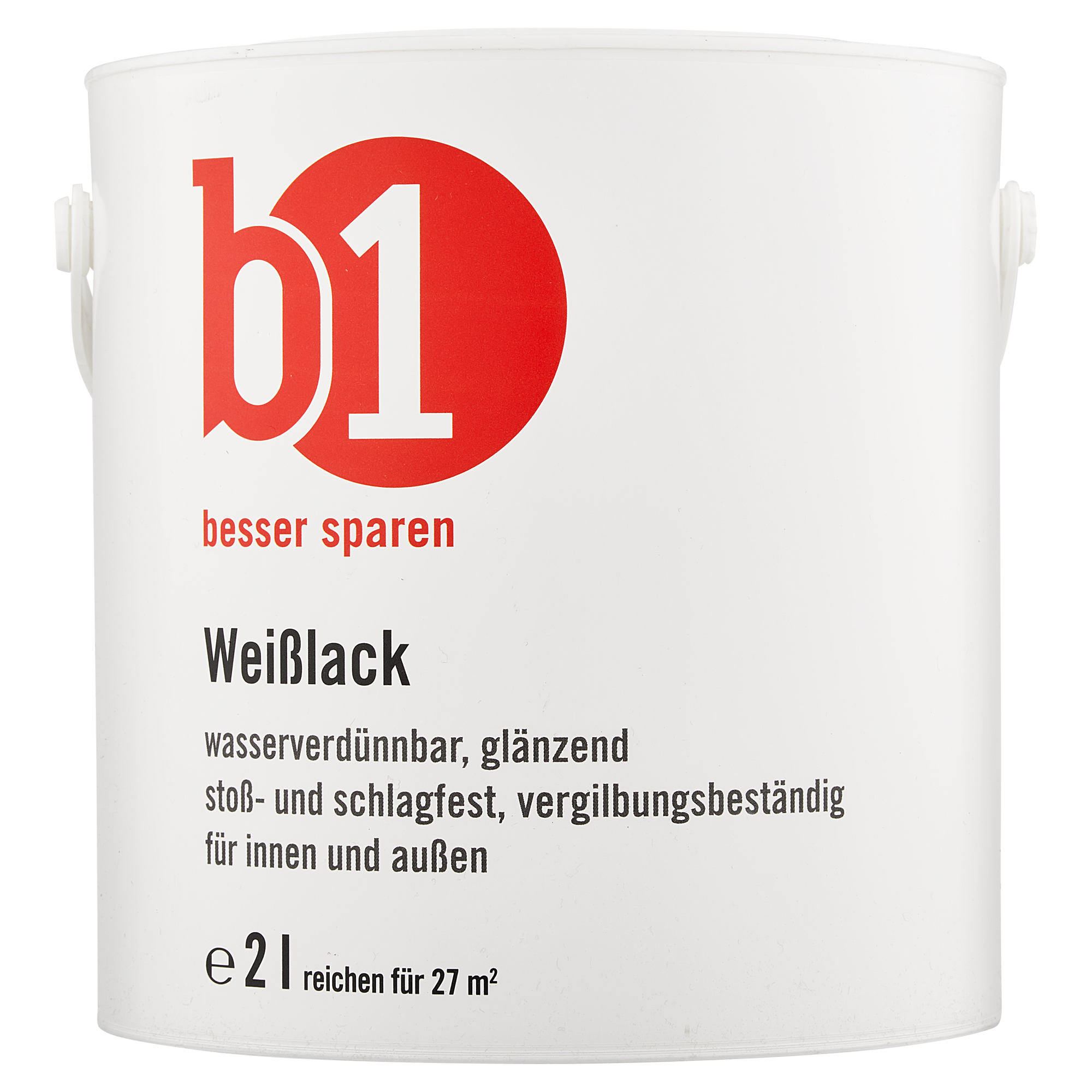 Weißlack glänzend 2 l + product picture