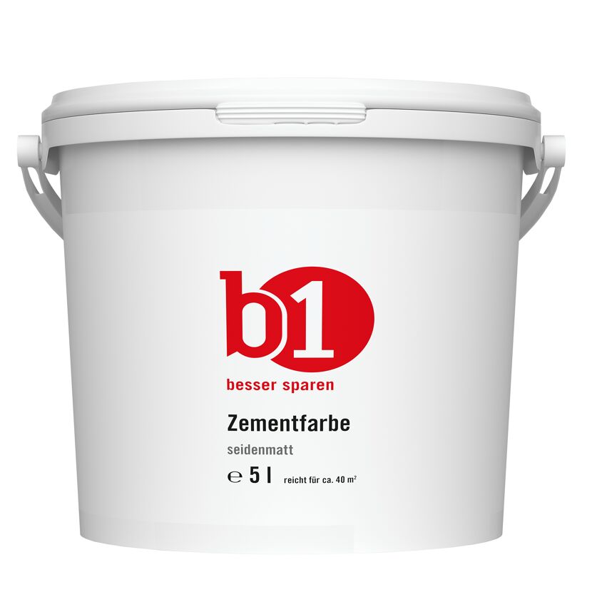 Zementfarbe silbergrau 5 l